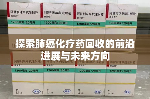 郑州探索肺癌化疗药回收的前沿进展与未来方向