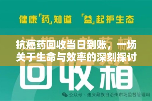 郑州抗癌药回收当日到账，一场关于生命与效率的深刻探讨